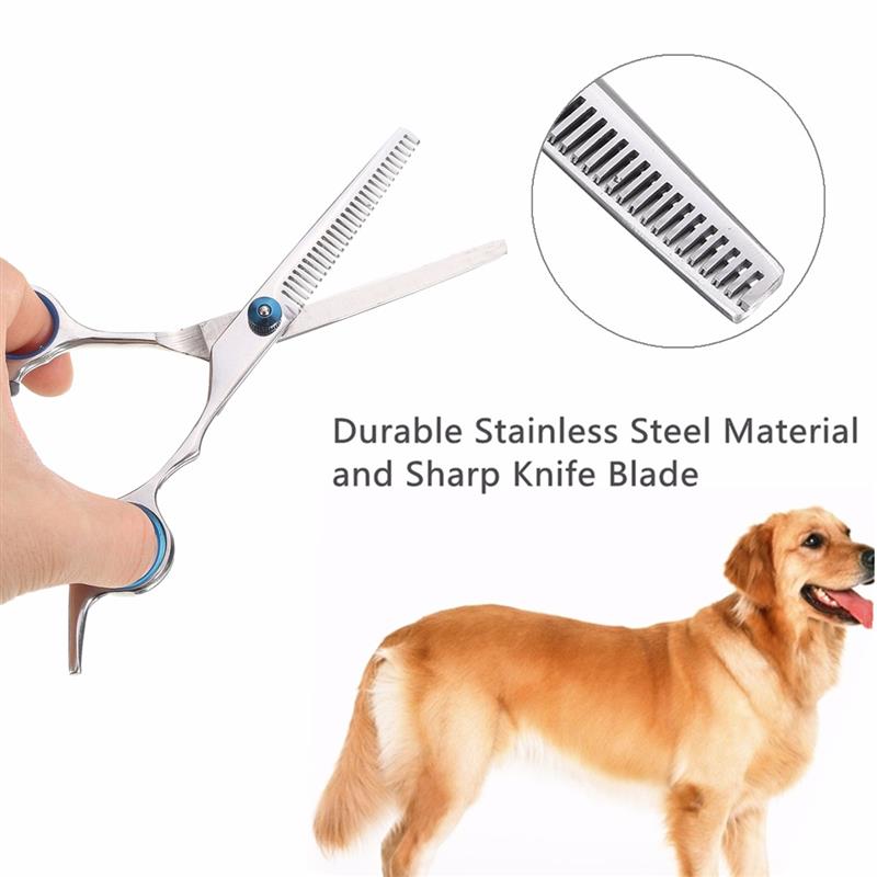 Straight / Curved Pet Grooming Scissors Set