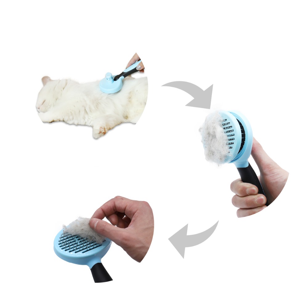 Plastic Pet Hair Grooming Comb