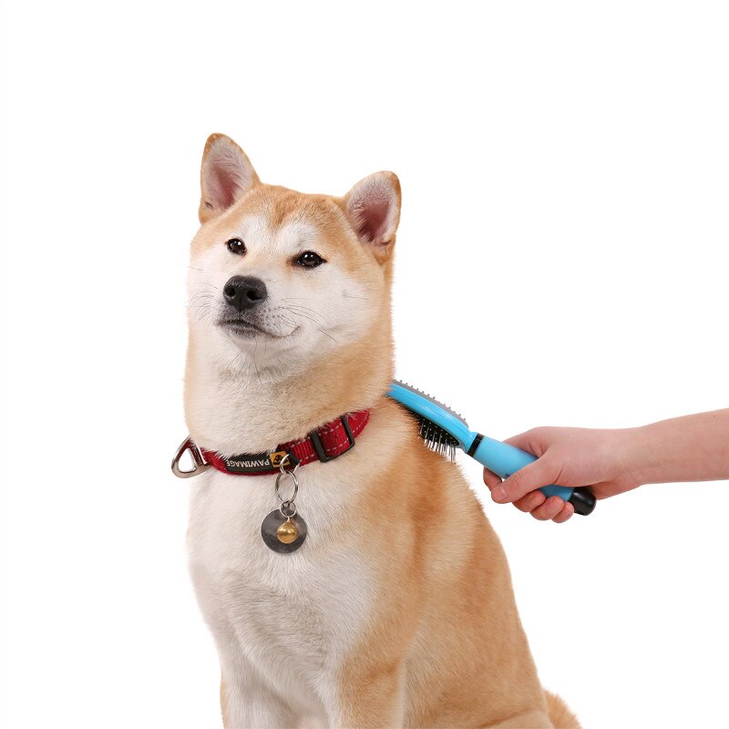 Double Sided Massage Grooming Brush for Pets