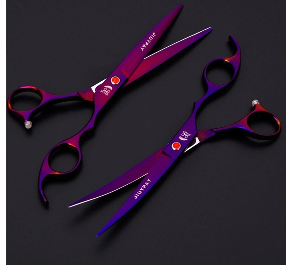 Stainless Steel Dog's Grooming Scissor 5 Pcs Set