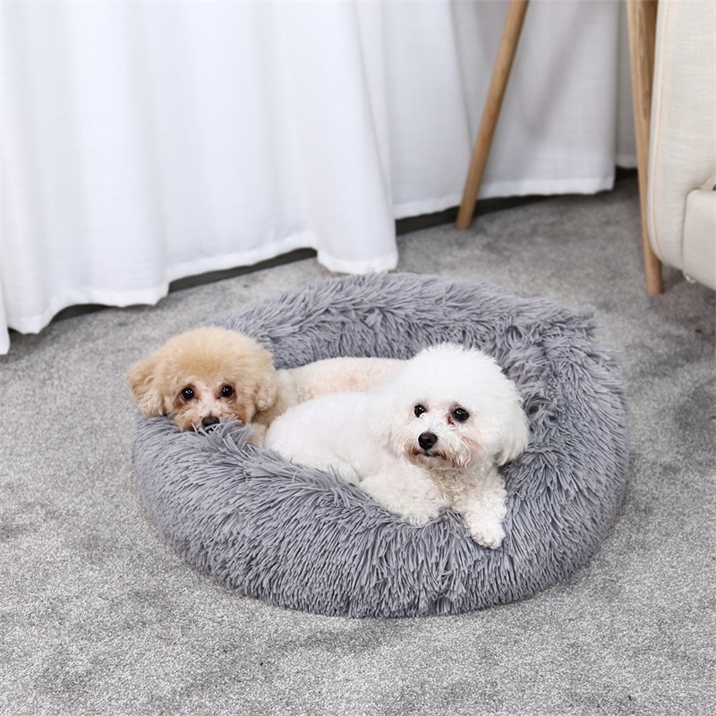Luxury Super Warm Breathable Dog Round Beds