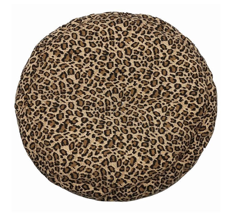 Zig Zag Print Dog Bed