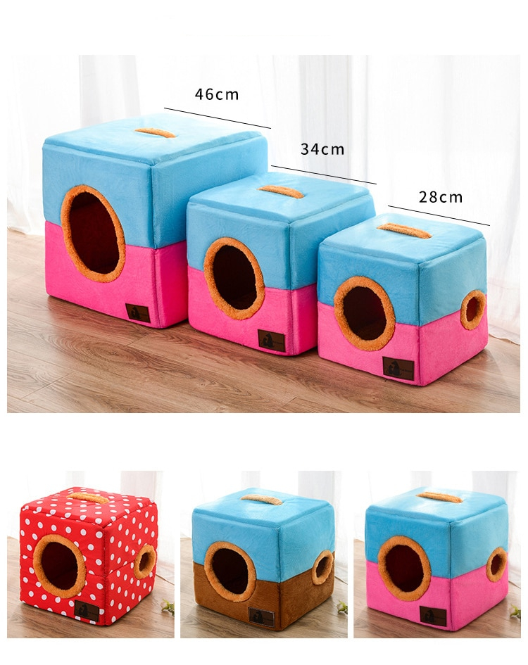Pet Cube Design Warm Bed