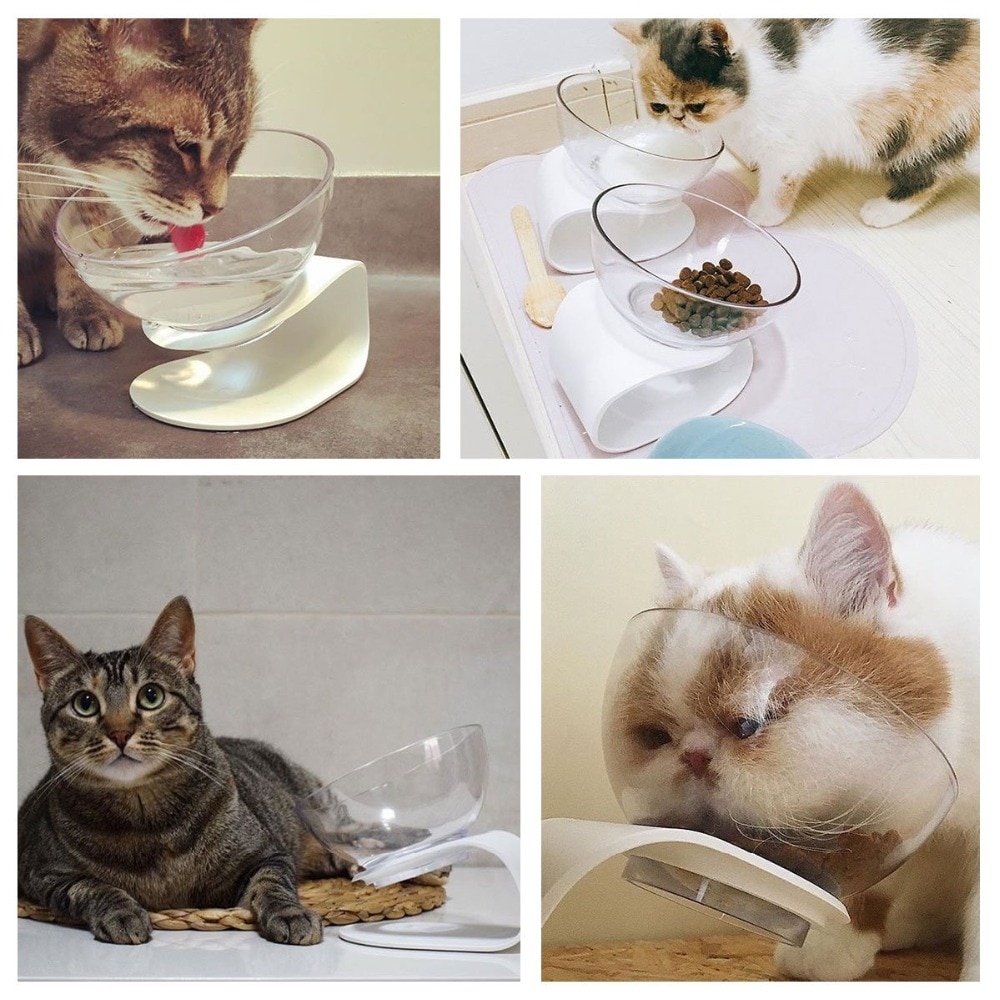 Stylish Long Feeding Bowl for Pets