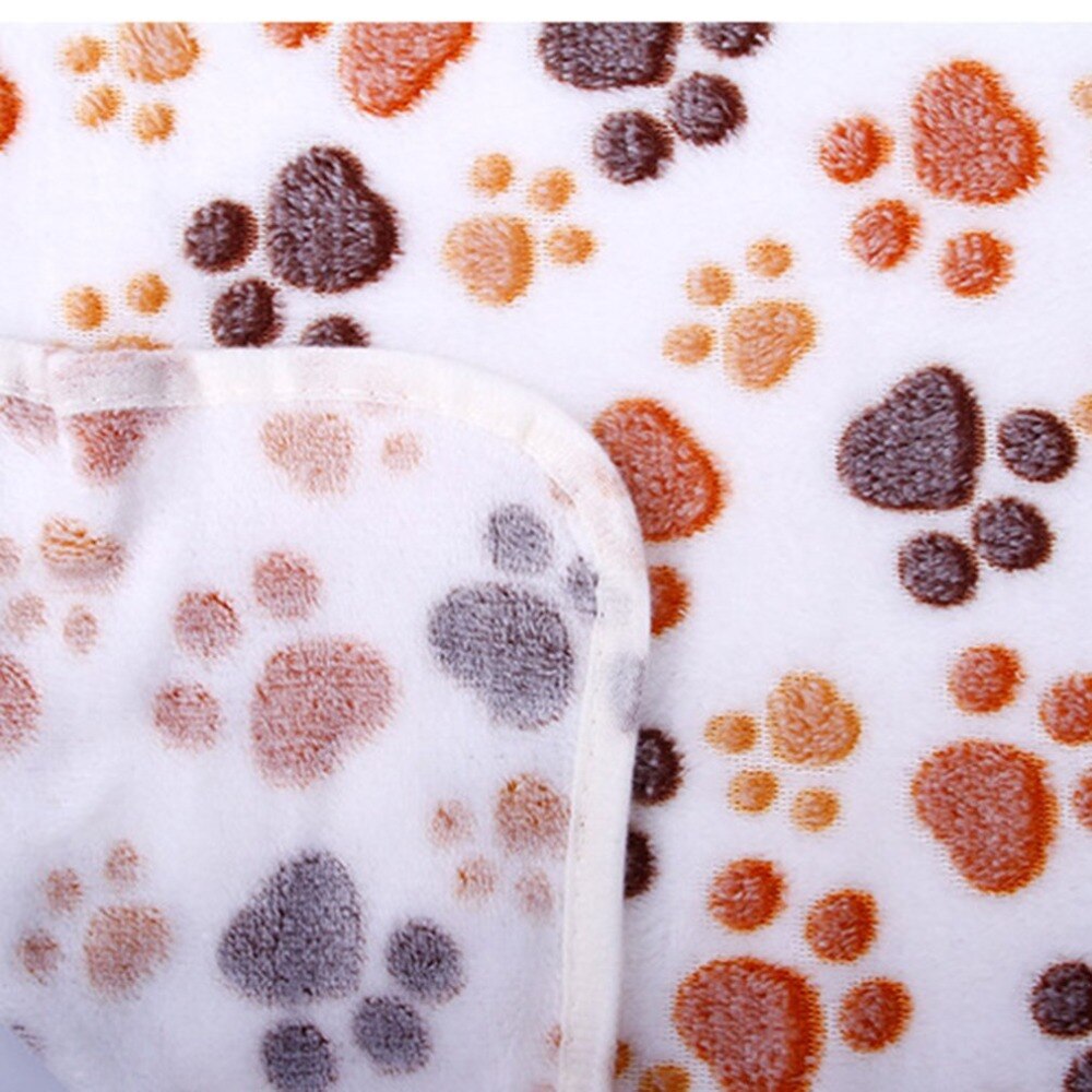 Thicken Pet Blanket with Paw Pattern