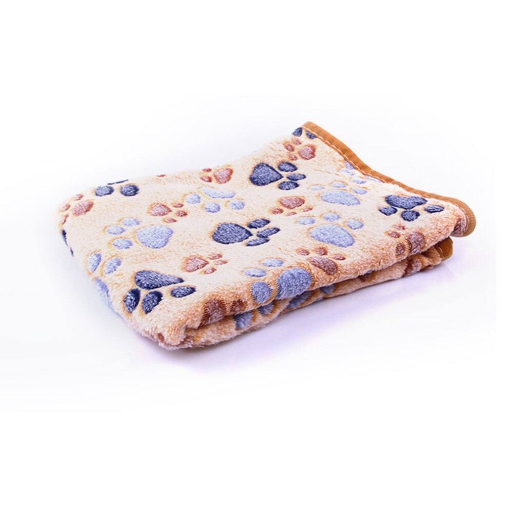 Thicken Pet Blanket with Paw Pattern