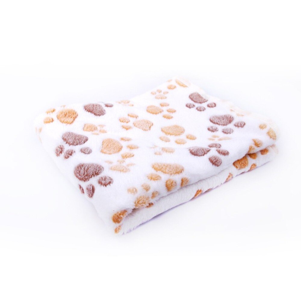 Thicken Pet Blanket with Paw Pattern