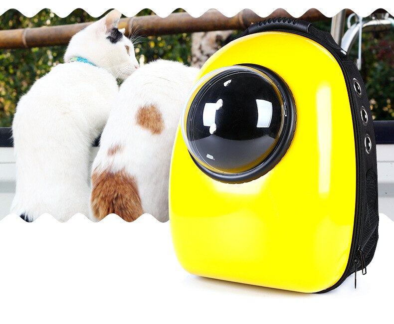 Breathable Space Themed Carrying Pet Backpack