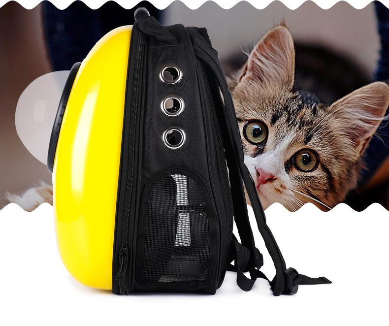 Breathable Space Themed Carrying Pet Backpack