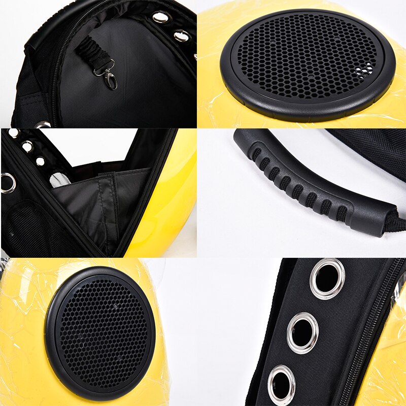 Breathable Space Themed Carrying Pet Backpack