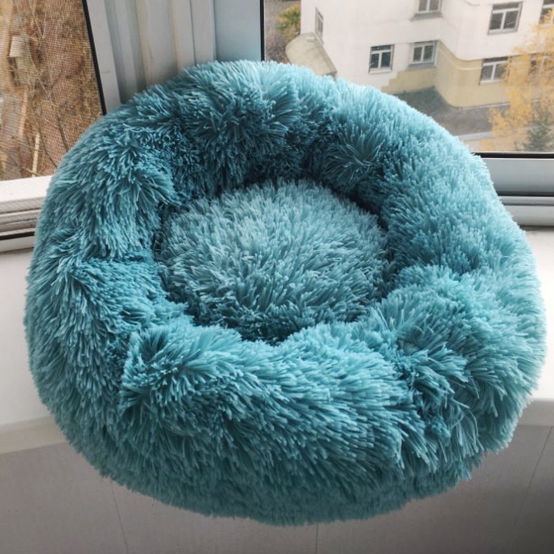 Soft Plush Donut Bed