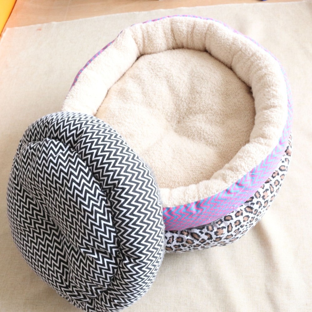 Round Shaped Soft Sleeping Mat for Cats