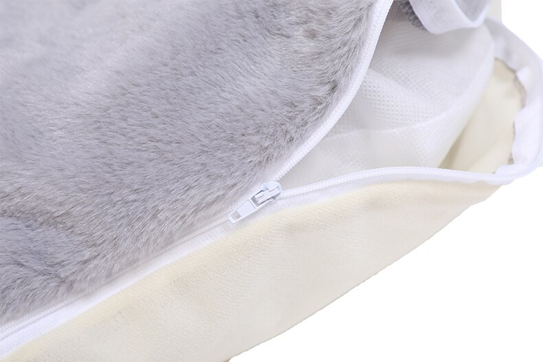 Cats Soft Plush Kennel Bed