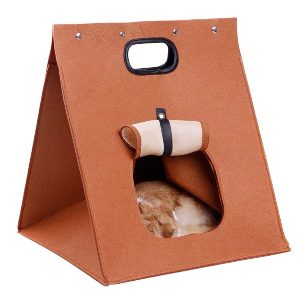 Foldable Warm Bed for Cats