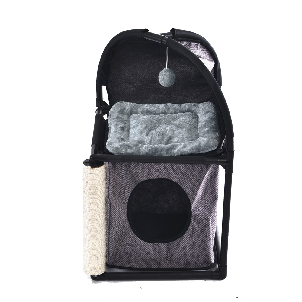 Two Layers Scratching House Toy for Cats