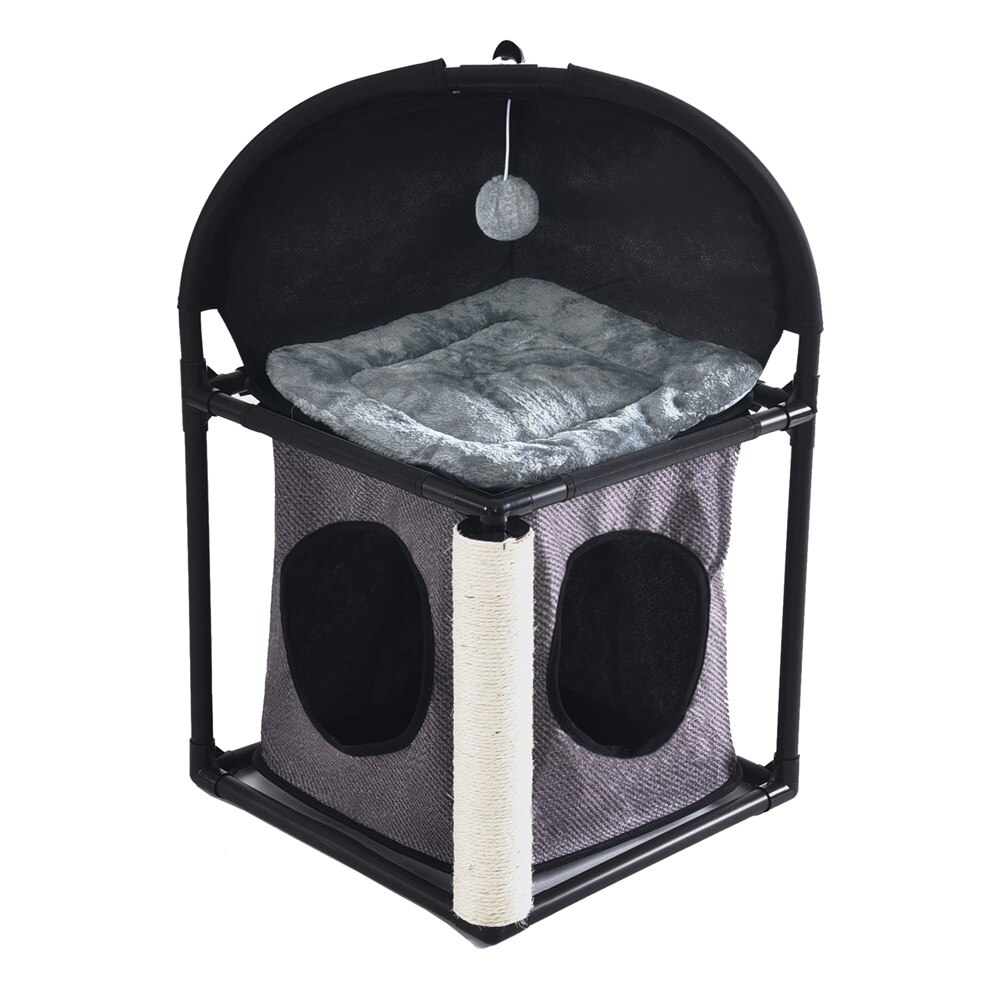 Two Layers Scratching House Toy for Cats