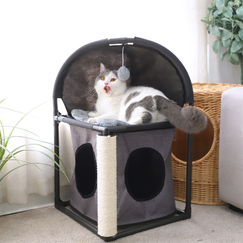 Two Layers Scratching House Toy for Cats