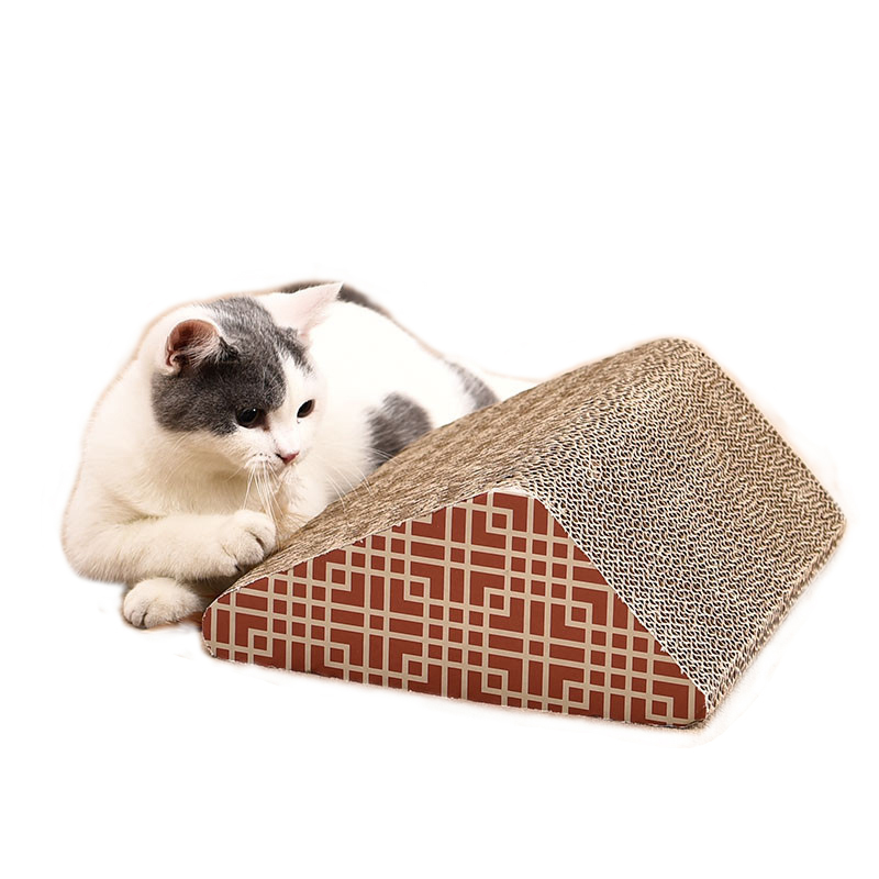 Simple Scratching Board with Catnip for Cats