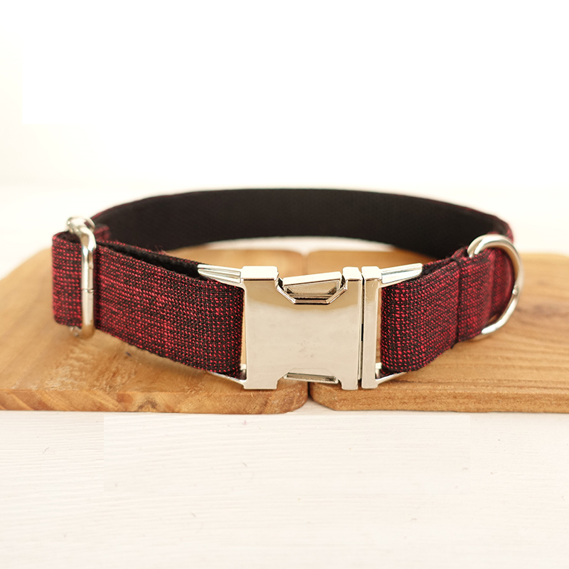 Dog Collar and Leash Set (Custom Engraving) Dog Collar and Leash Set (Custom Engraving)