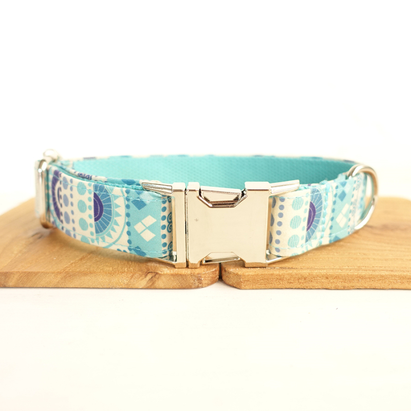 Patterned Dog Collar and Leash Sets Patterned Dog Collar and Leash Sets