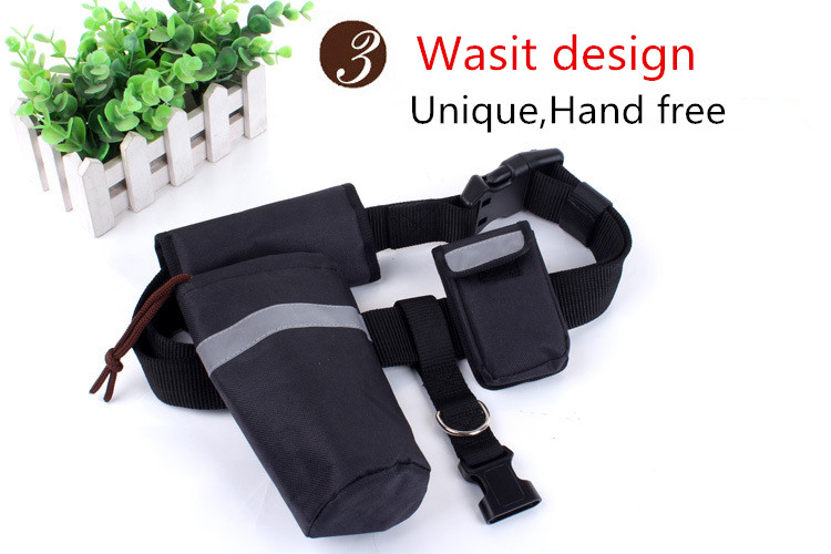 Dog's Hand Free Waist Leash for Running