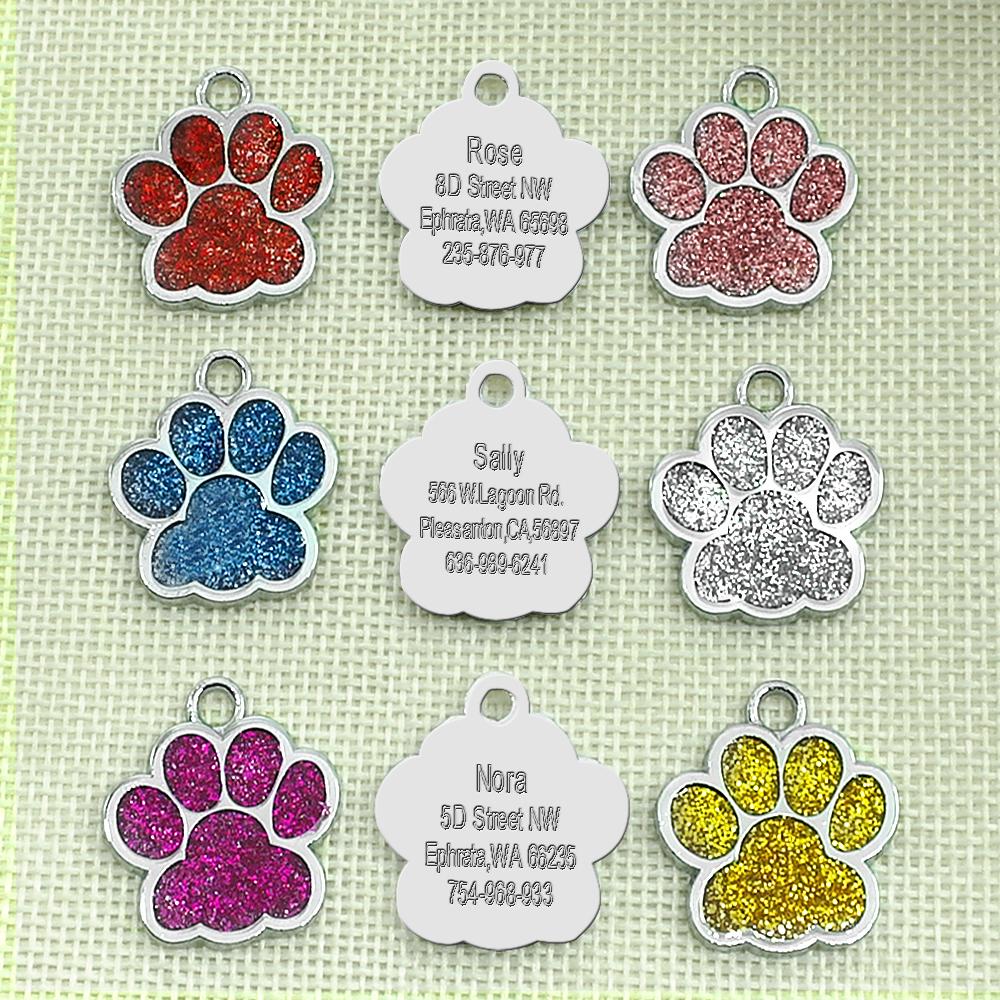 Cat's Crystal Personalized ID Tag