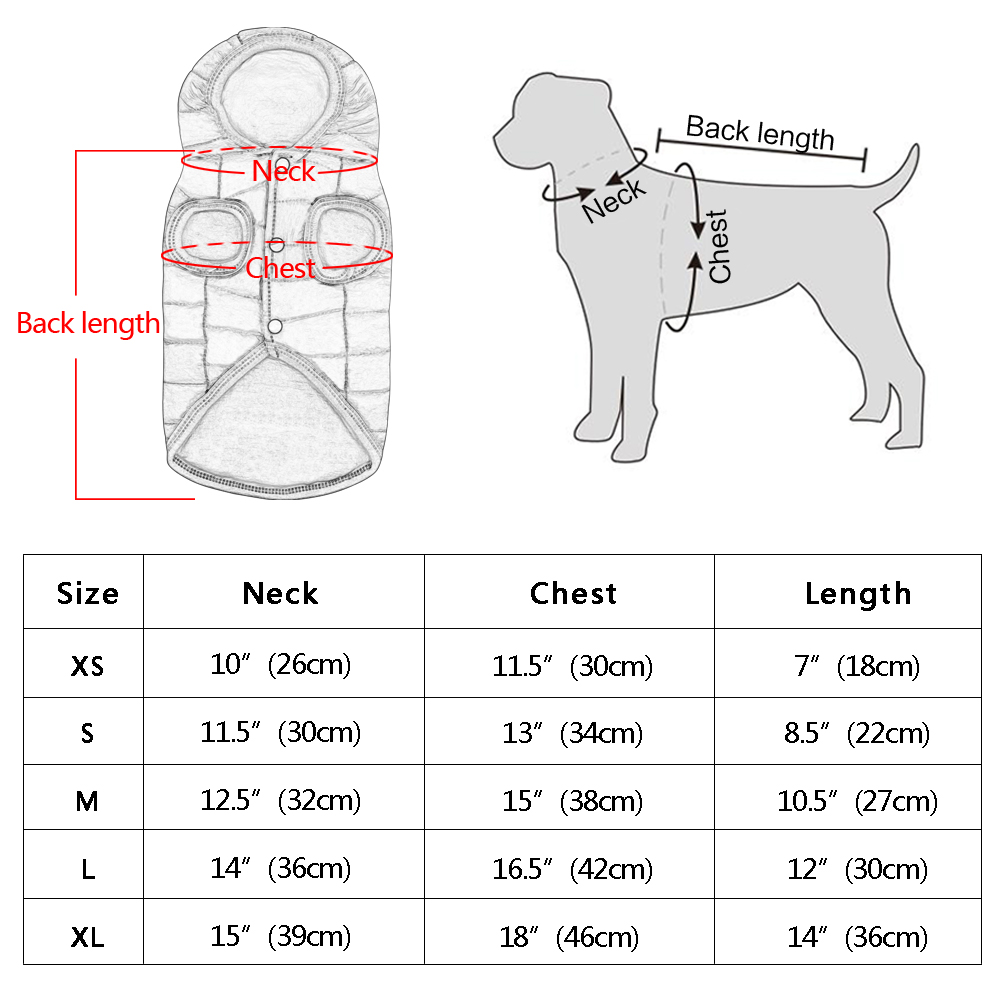 Cute Cotton Blend Coat For Small Dogs