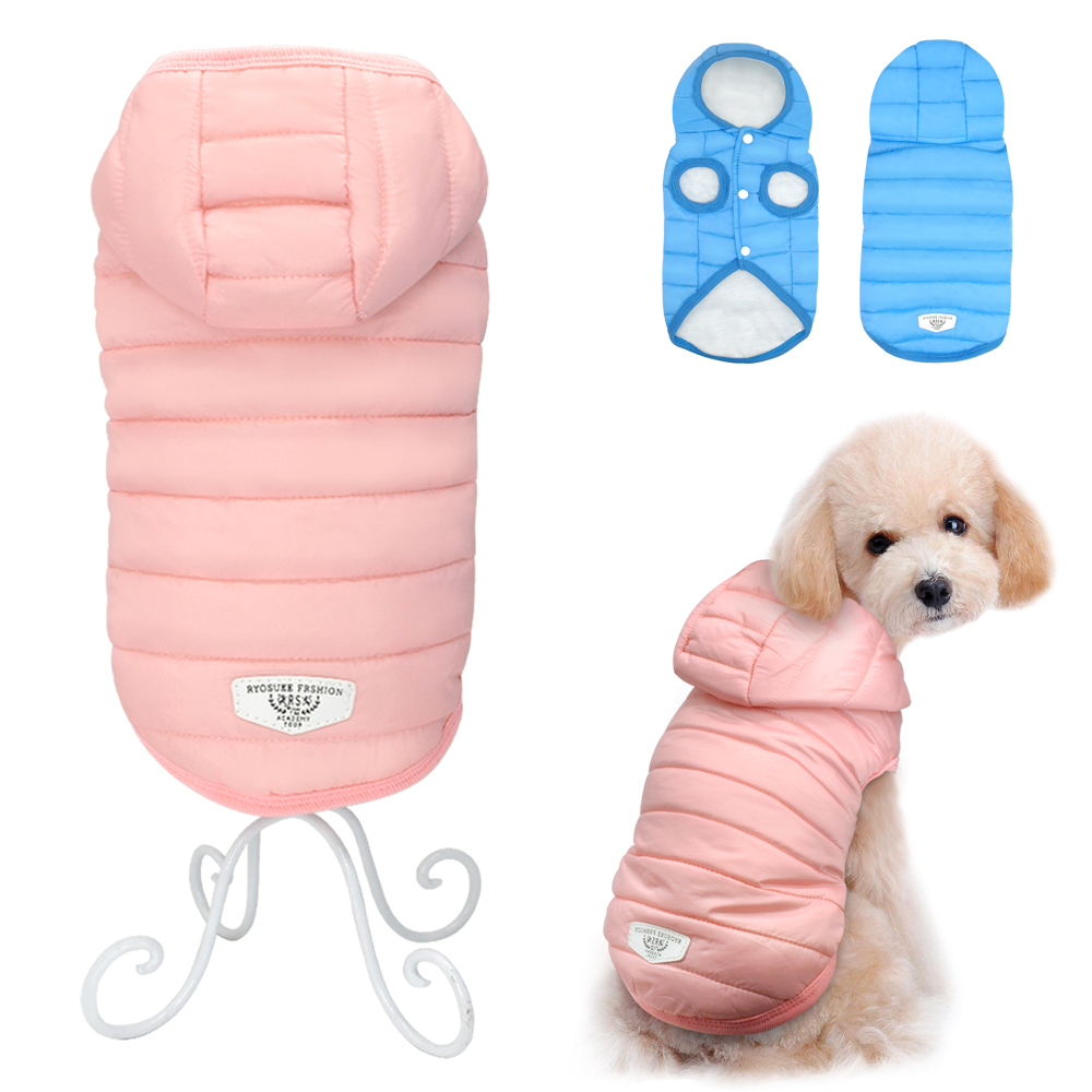 Cute Cotton Blend Coat For Small Dogs