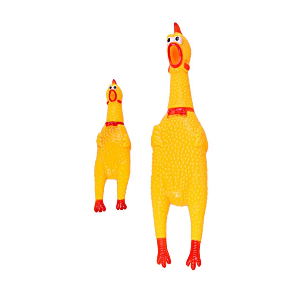 Squawking Rooster Toy for Dogs
