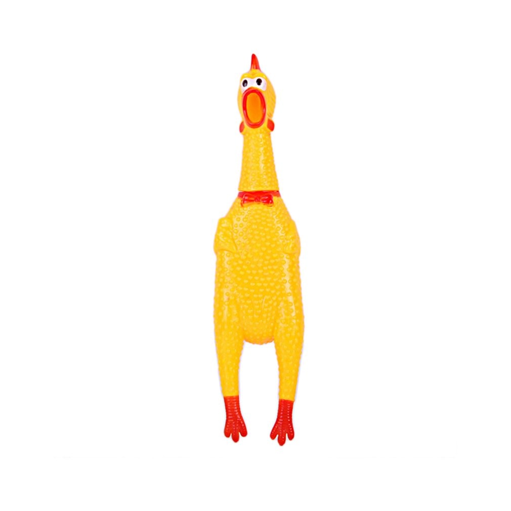 Squawking Rooster Toy for Dogs