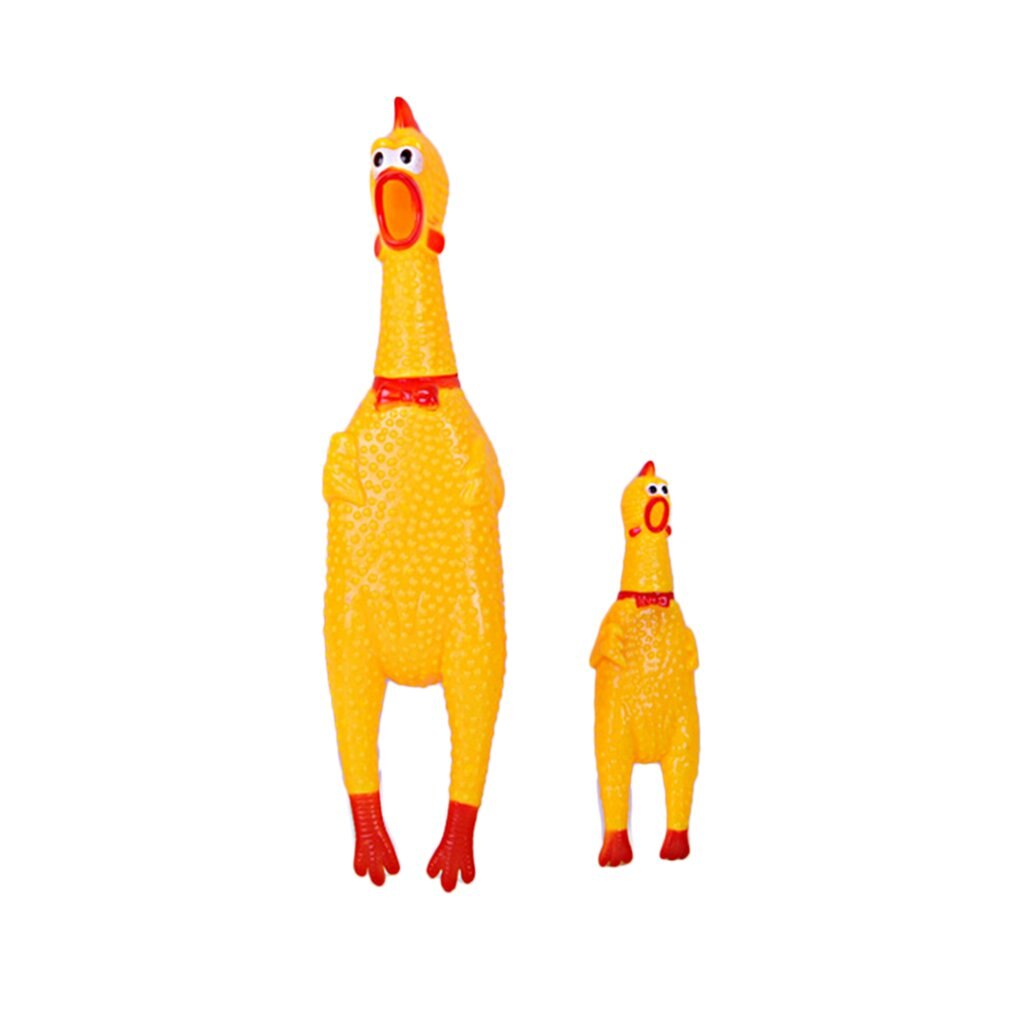 Squawking Rooster Toy for Dogs