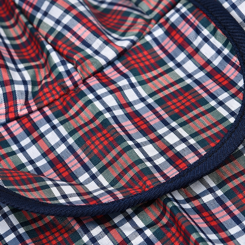 Reflective Plaid Dog Raincoat